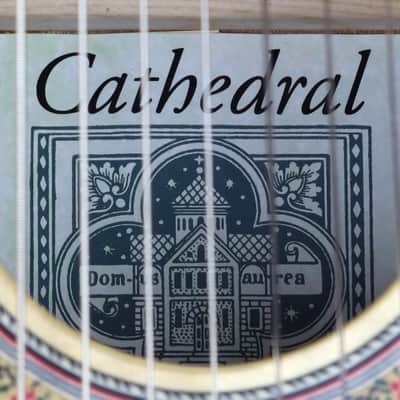 NEW Cathedral Model 107CEL 7-String Classical Harp Guitar w/Spruce Top, Pickup, Cutaway, w/SoftCase image 17