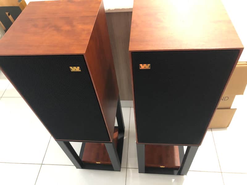 Wharfedale 85 Anniversary and Stands image 1