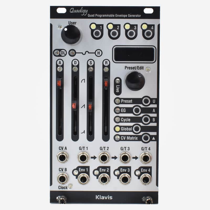 Klavis QUADIGY Eurorack Quad Multisegment Envelope Generator Module image 1