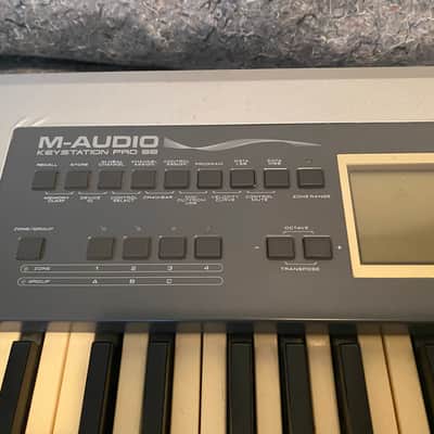 M-AUDIO KEYSTATION 88 PRO WEIGHTED ACTION CONTROLLER 2005-2010 - Silver image 9