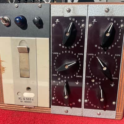 Klangfilm RZ 062 B PAIR EQUALIZER W/ PSU VINTAGE PLUG & PLAY image 15