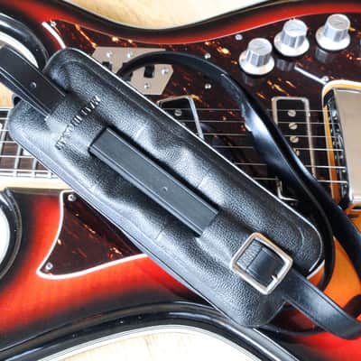 1960s Silvertone 1445 Vintage Electric Guitar by Teisco German Carve 1441 w/ gigbag & Original Strap image 16