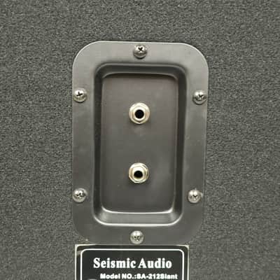 Seismic Audio SA-212Slant 2x12 Electric Guitar Speaker Cabinet, 160W, 8-Ohm image 8