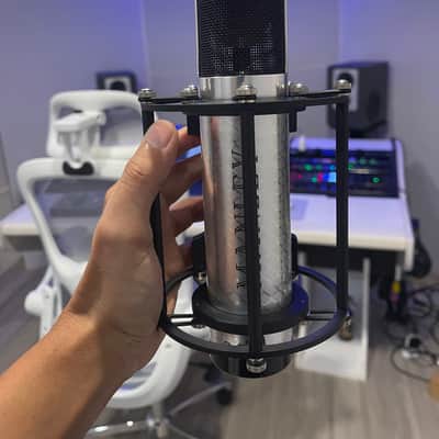 Manley Labs Reference Silver Tube Condenser Microphone 2010s - Silver image 1