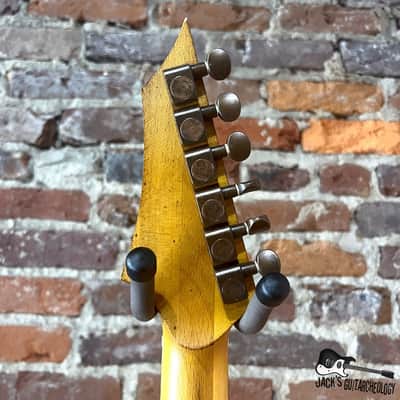 Badwater AXL Jacknife Electric Guitar w/ OHSC (2000s - Aged White) image 10