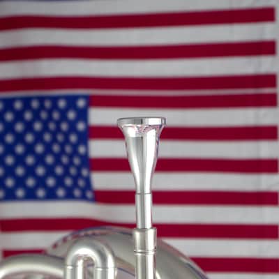 John Packer JP2052S Key of Bb Marching French Horn w/ABS Hard Plastic Case & Mouthpiece image 10
