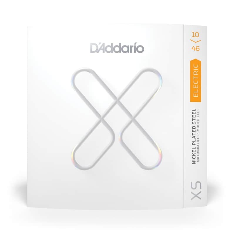 D'Addario XS Nickel Coated Electric Guitar Strings, 10-46 Regular Light, XSE1046 image 1