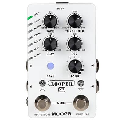 Mooer Looper X2 - Stereo Looper Pedal image 2
