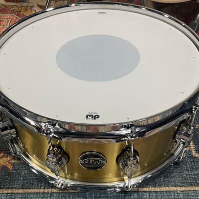DW Performance Polished Brass Snare Drum 5.5x14 image 4
