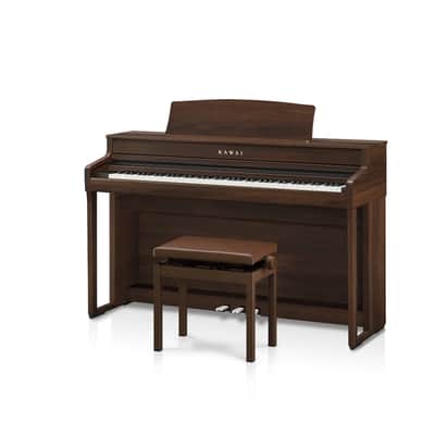 Kawai CA501 Digital Home Piano w/Bench Finish:Mocha Walnut image 1
