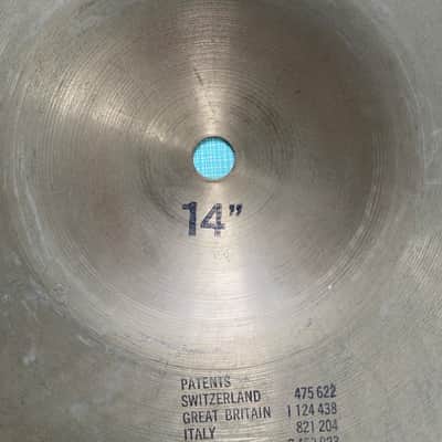 Paiste Formula 602 Sound Edge ( bottom) 1975 - B20 image 3