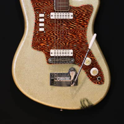 Eko 500 V2 1960's Gold Sparkles image 2