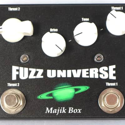 Majik Box Fuzz Universe Overdrive Boost Guitar Effect Pedal Paul