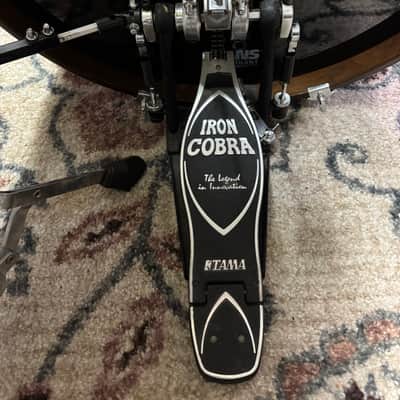 Tama HP900PWN Iron Cobra 900 Series Power Glide Double Bass Drum Pedal 2010s - Black/Chrome image 3