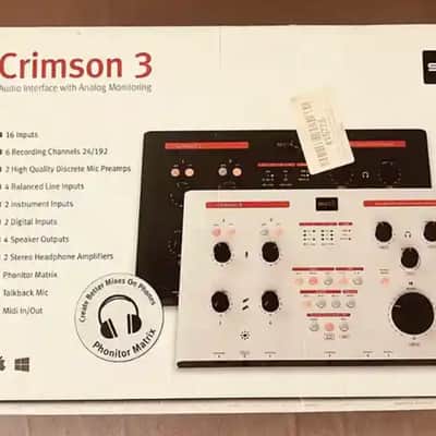 SPL 1702 Crimson 3 USB Audio Interface EXCELENT CONDITION image 6