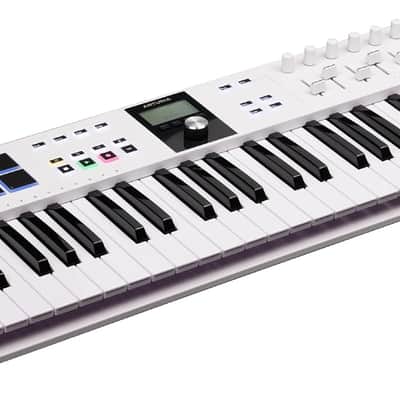 Arturia KeyLab Essential 49 MkIII White – USB MIDI Controller – Excellent Condition image 1