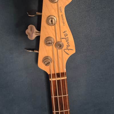 Fender American Deluxe Precision bass 2008 - Amber image 2