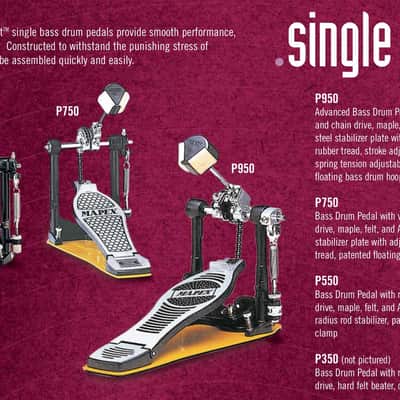 MAPEX P550 - Single Bass Drum Pedal Vintage image 6