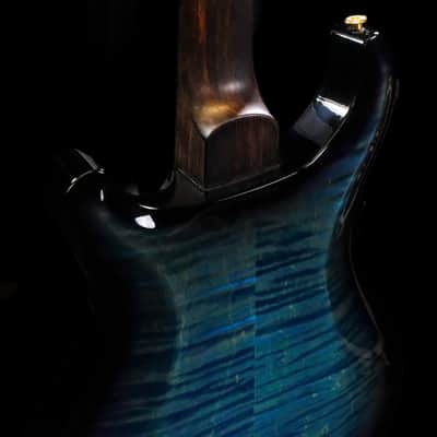 2024 PRS Wood Library Hollowbody II Piezo - Aquableux Purple Burst image 9