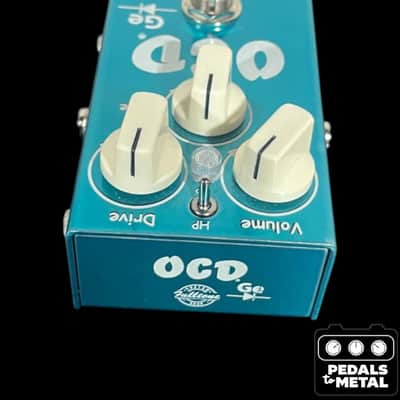 Fulltone Custom Shop OCD-GE Germanium Overdrive 2019 - Tahitian Teal - X17628 image 4