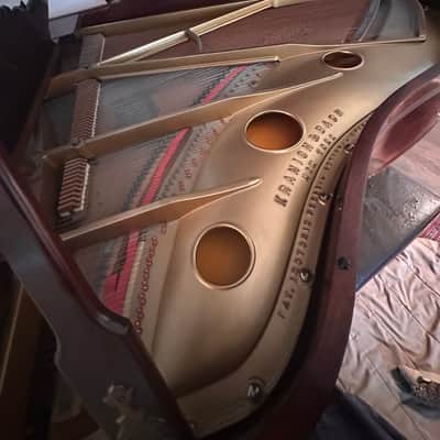 Kranich & Bach - six foot baby grand mahogany 1920-1930 - Mahogany image 9