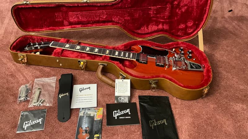 2019 Gibson SG '61 Reissue with B7 Bigsby Vibrato | Reverb Canada