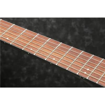 Ibanez AEWC400 Acoustic Electric Guitar, Rosewood Fingerboard, Transparent Black Sunburst image 4