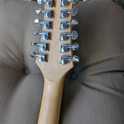 Daisy Rock Retro-H 12ST - Semi-Hollow Electric 12 String Guitar 2010s Pearl White image 5