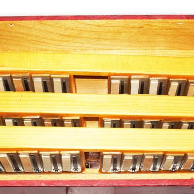 Piano Accordion for Adults Almaz 120 Bass made in Russia Straps Case 1912, Keyboard Accordian, Amazing sound. image 12