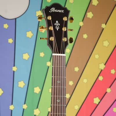 Ibanez AE Series AE340FMH Grand Auditorium Acoustic-Electric Guitar, CLOSEOUT image 4