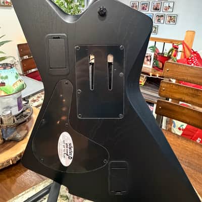 Schecter Jake Pitts Signature E-1 FR S Sustainiac - black finish over ash body, MINT image 11
