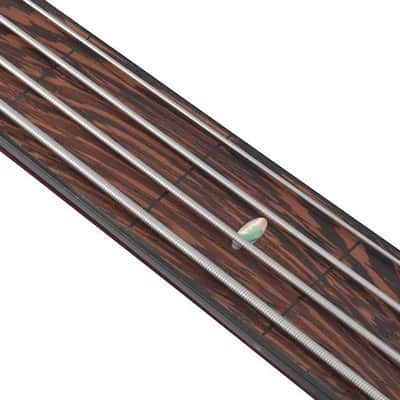 Ibanez SRD900 FBTL Bass Workshop Fretless Electric Bass. Brown Topaz Burst Low Gloss image 8