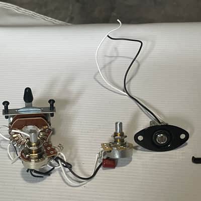 2020's Era MIM Charvel San Dimas Pro Mod 2H Guitar Complete Electronics Wiring Volume Pot Jack image 1