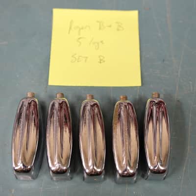 Vintage Rogers Bread & Butter Tab Lug, Single Tension For Toms 3916R, 5-Pack Set B image 1