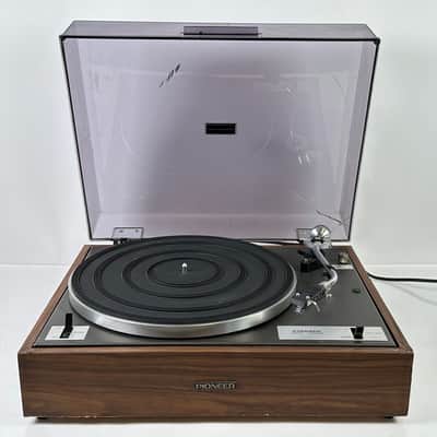 Pioneer PL-10 Turntable Wood 1970s Belt Drive image 2