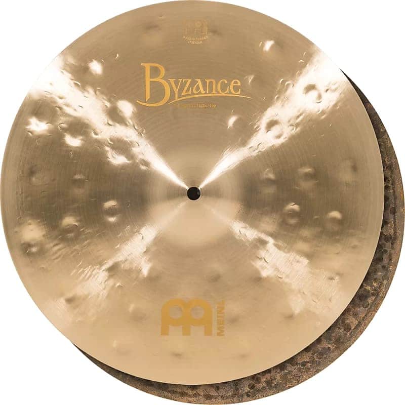 Meinl 15" Byzance Jazz Thin Hi-Hat Cymbals (Pair) image 1