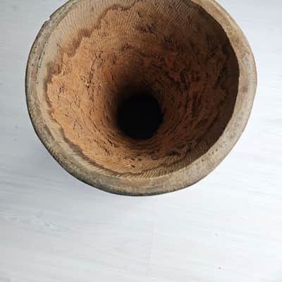 Djembe Original aus Guinea aus einem Stück Hartholz 60 x 34 cm image 3