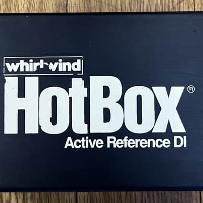 WHIRLWIND HOTBOX ACTIVE REFERENCE DI DIRECT BOX (USED) image 2