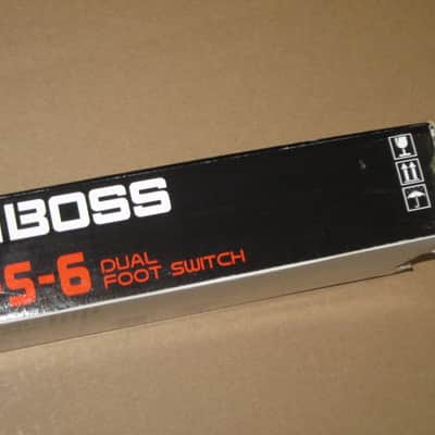 lightly handled (generally mostly very clean) Boss EMPTY BOX ONLY for FS-6 Dual Foot Switch (NO footswitch / NO paperwork) specifically from  2014 - but can be a home for a different year FS-6 footswitch (link for Manual in is description) image 14