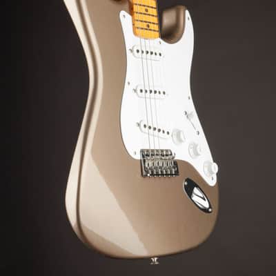Fender Masterbuilt David Brown '50s Stratocaster Shoreline Gold/DLX Closet Classic image 5