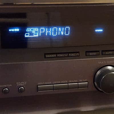 Kenwood Kenwood VR-357 is a 5.1-channel surround sound A/V receiver 90s  - Black image 2