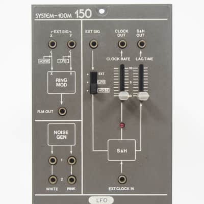 Roland SYSTEM-100M Model 150 Ring Mod, Noise, S&H LFO Modular Analog Synthesizer image 3
