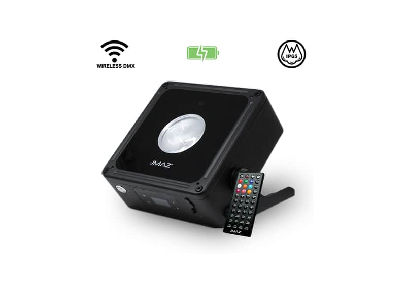 JMAZ MAD PAR PUCK 20 Watt RGBAL+C LED Battery Powered IP65 Outdoor Uplight image 1