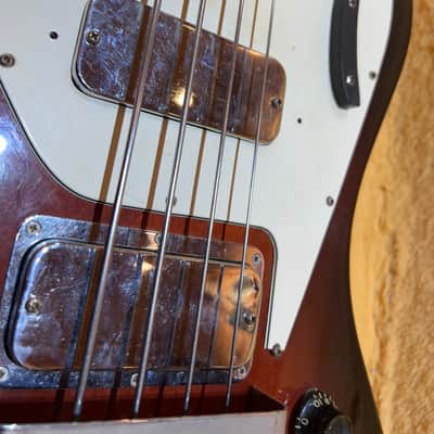 1966 Gibson Thunderbird Bass Non Reverse Mahogany 4String image 4