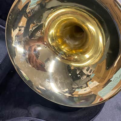 King 618 Single French Horn w/HSC 132570 - Brass Lacquer image 6