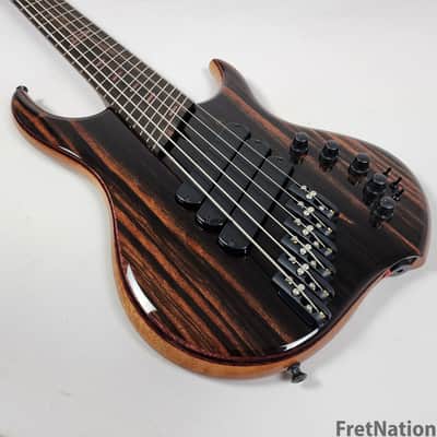 Dingwall Z3 Macassar Ebony 6-String Bass Multi-Scale Fanned-Fret 10.56lbs #7404 image 6