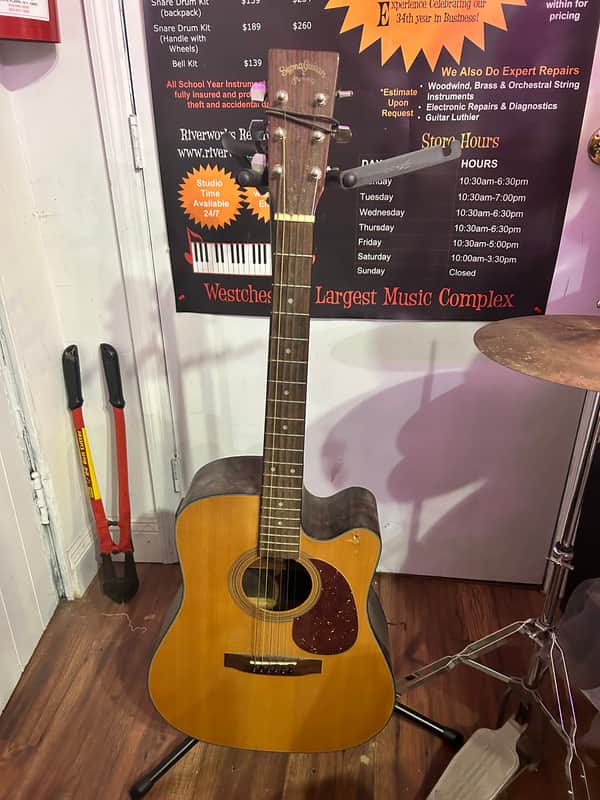 Sigma by Martin & Co DR-28AE Acoustic Guitar image 1