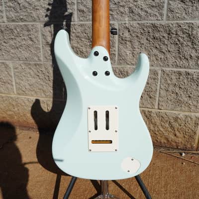 IBANEZ AZ2204NWL MGR Mint Green Left Handed 6-String Electric Guitar w/ Hardshell Case image 9