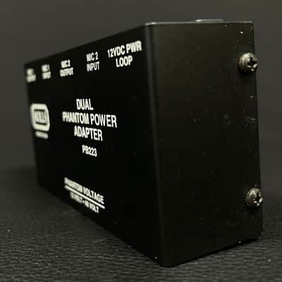 Rolls PB223 Dual Phantom Power Adaptor - Black w/ Power Supply image 3