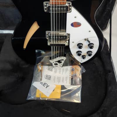 Rickenbacker 330/12 JG, 330 JetGlo 12-String Hollowbody Guitar, w/HSC 2026 image 2